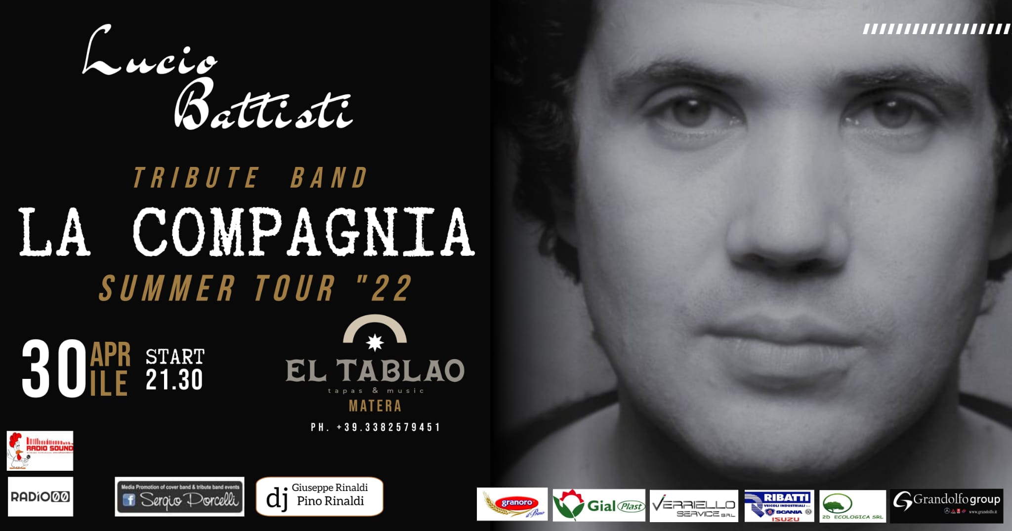 La Compagnia Battisti presenta il nuovo repertorio del tour estivo con l’omaggio a Lucio Battist